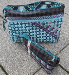 Geldbeutel und Fünf-Fach-Organizer