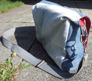 Retrotasche - Rückseite