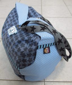 Zylindertasche Seitenansicht