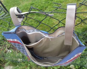 Lenkertasche - Innenansicht